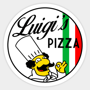 Italian Pizza logo Sticker